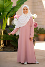 kids pearl  Sleeve Abaya