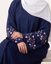Floral sleeves Embroidry abaya