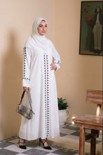 Reya Embroidered Flow Abaya