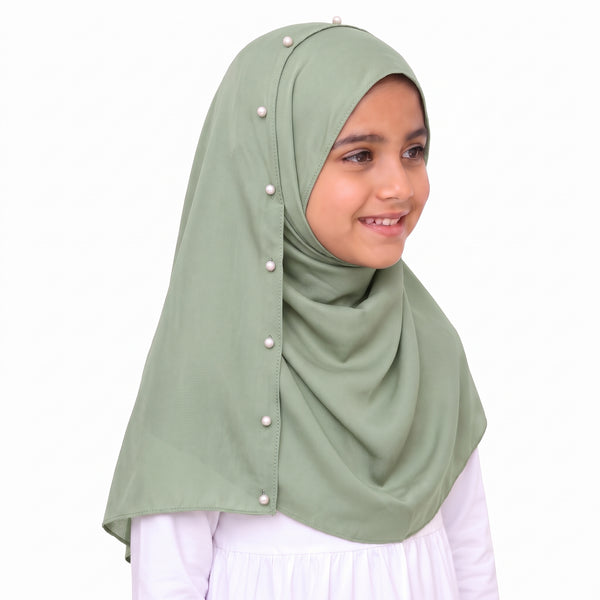 Niddah Fabric kids pearl Hijab
