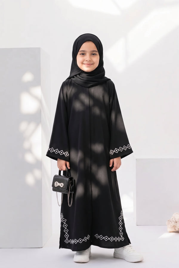 Kids Diamond Abaya