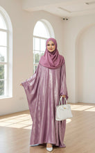 Blush Shimmer women abaya