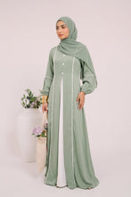 2 Piece Button Abaya