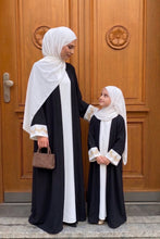Mommy And Me 2pc Sleeves Embroidery Abaya