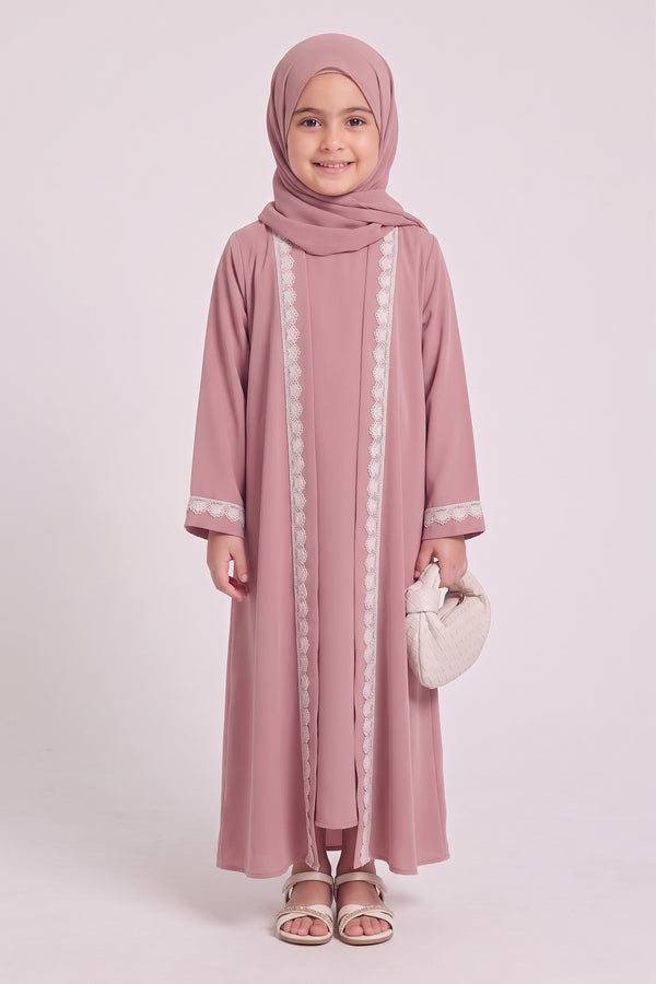 Classic Lace Abaya