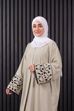 Teal Butterfly Abaya