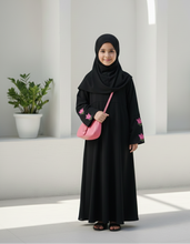 Kids Floral Embroidery Abaya (Copy)