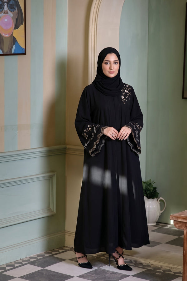 Bloomline Embroidered Abaya