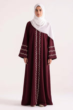 Willow Vine Embroidered abaya