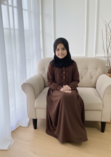 Cocoa Frill kids Abaya