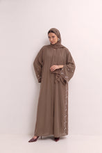 Mocha Elegance women abaya