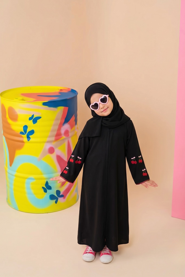 Cherry Charm Abaya