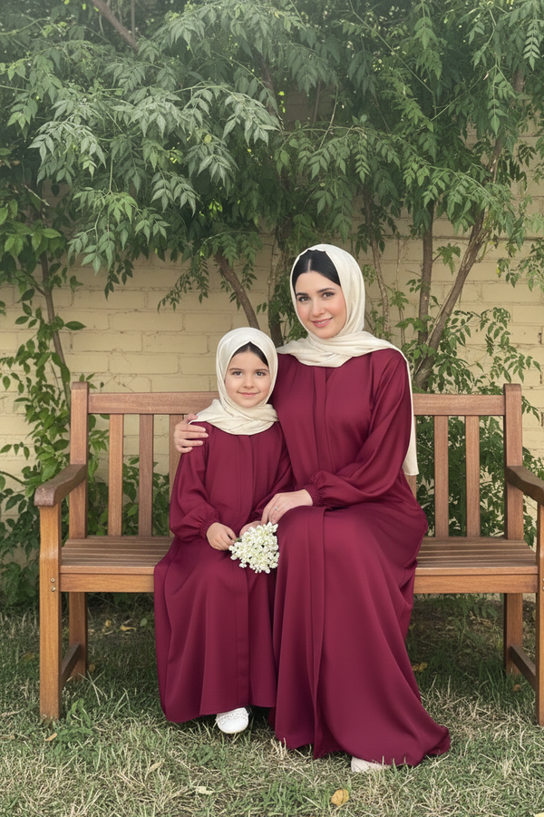 Mulberry Whisper Mommy And Me Abaya