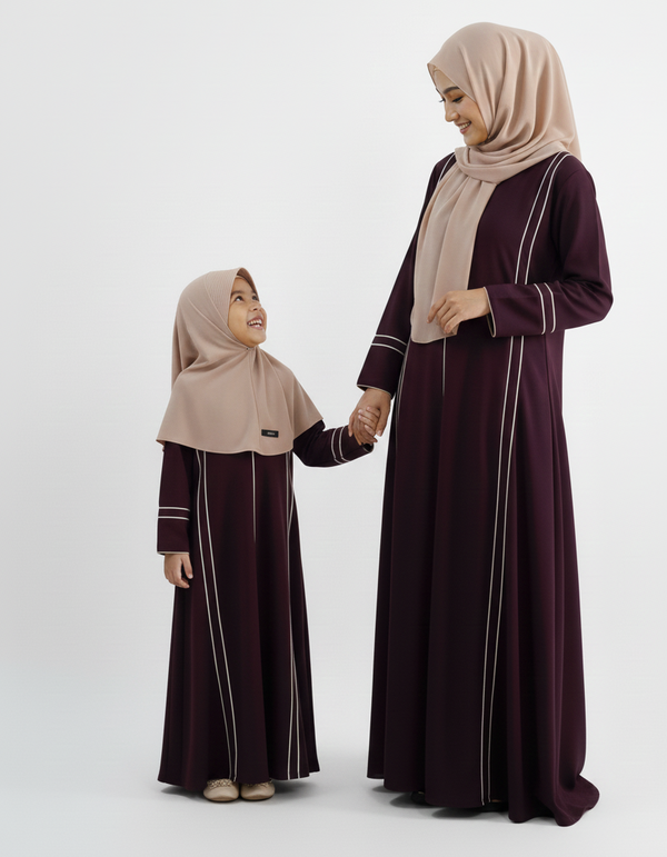 Dust & Plum abaya