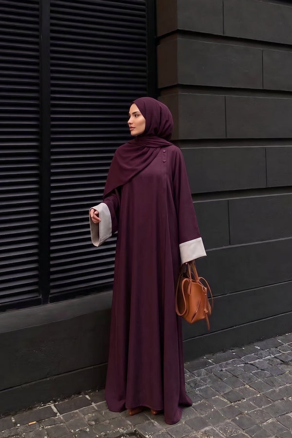 Noir premium abaya