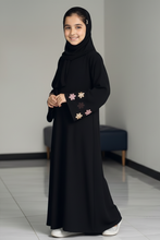 Kids Floral Embroidery Abaya (Copy)