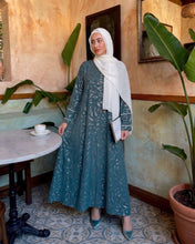 Teal Basic Abaya