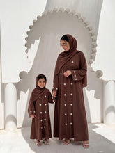 Ward Al Jannah 2PC Mommy and Me  Abaya