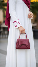 Ivory heartline women Abaya