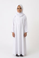 kids basic platted Abaya