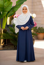 kids pearl  Sleeve Abaya