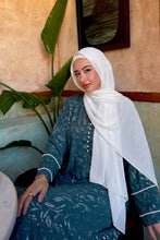 Teal Basic Abaya