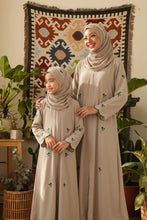Flower Style Mommy And me Abaya set
