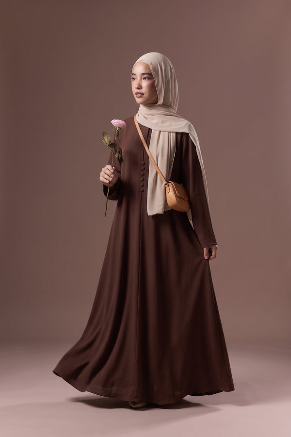 Rustic Brown Abaya