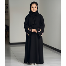 Kids Floral Embroidery Abaya (Copy)