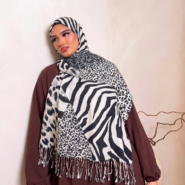Cheeta Print Hijab