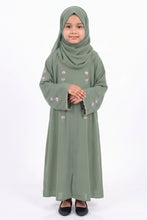 Petal Glow Abaya