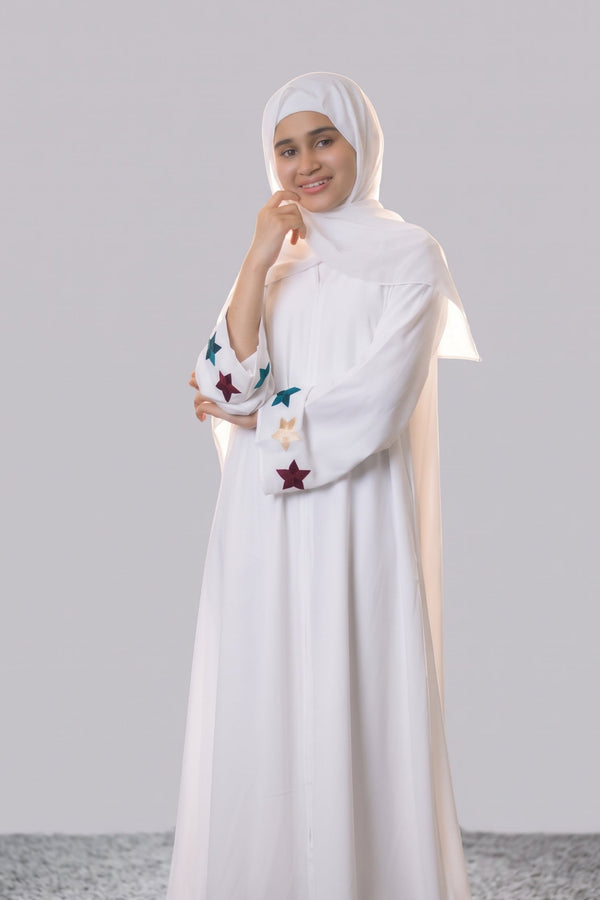 cloud sky star kid abaya