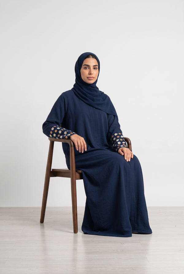 Delicate Bloom Abaya