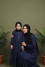3 Button Abaya Mommy & Me Abaya set