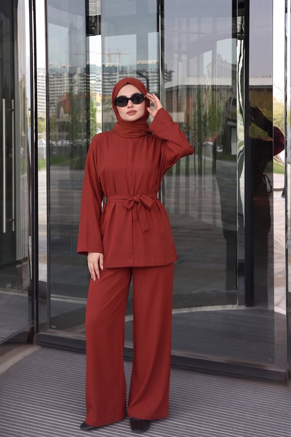 Maroon Muse Co-Ord