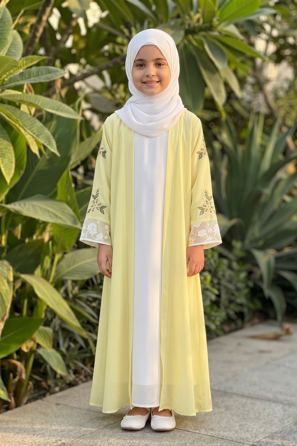 Net Patch kids Abaya