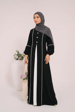 2 Piece Button Abaya