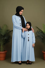 3 Button style Mommy and Me Abaya Set