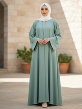 Divine Pearl Drape women abaya