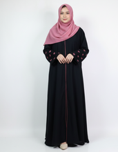 Blush Bow Abaya