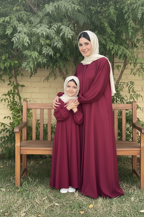 Mulberry Whisper Mommy And Me Abaya