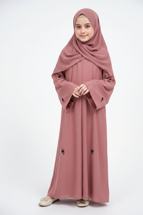 Chestnut Bloom Abaya