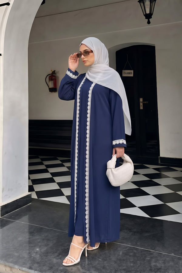 Classic Lace Abaya