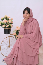 *Elegant frill abaya