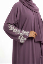 Threaded Veil Abaya
