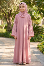 Twinkle Noor Abaya-navy blue