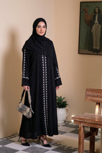Reya Embroidered Flow Abaya