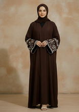 Mocha Elegance women abaya