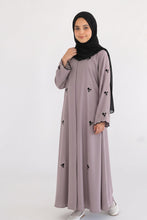 Scarlet Grace with Ivory Threads Kids Abaya