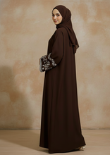 Mocha Elegance women abaya